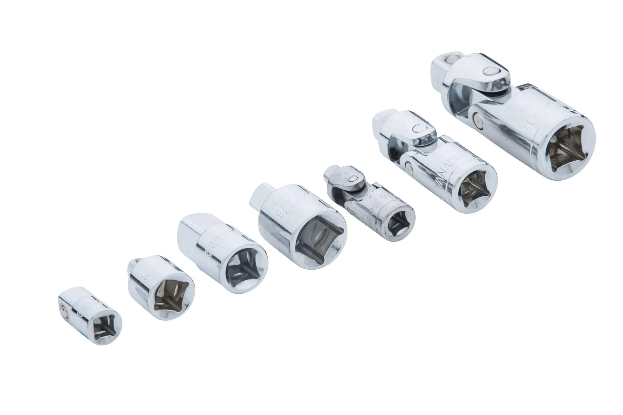 BLUE SPOT TOOLS 7 PCE UNIVERSAL JOINT AND ADAPTOR SET