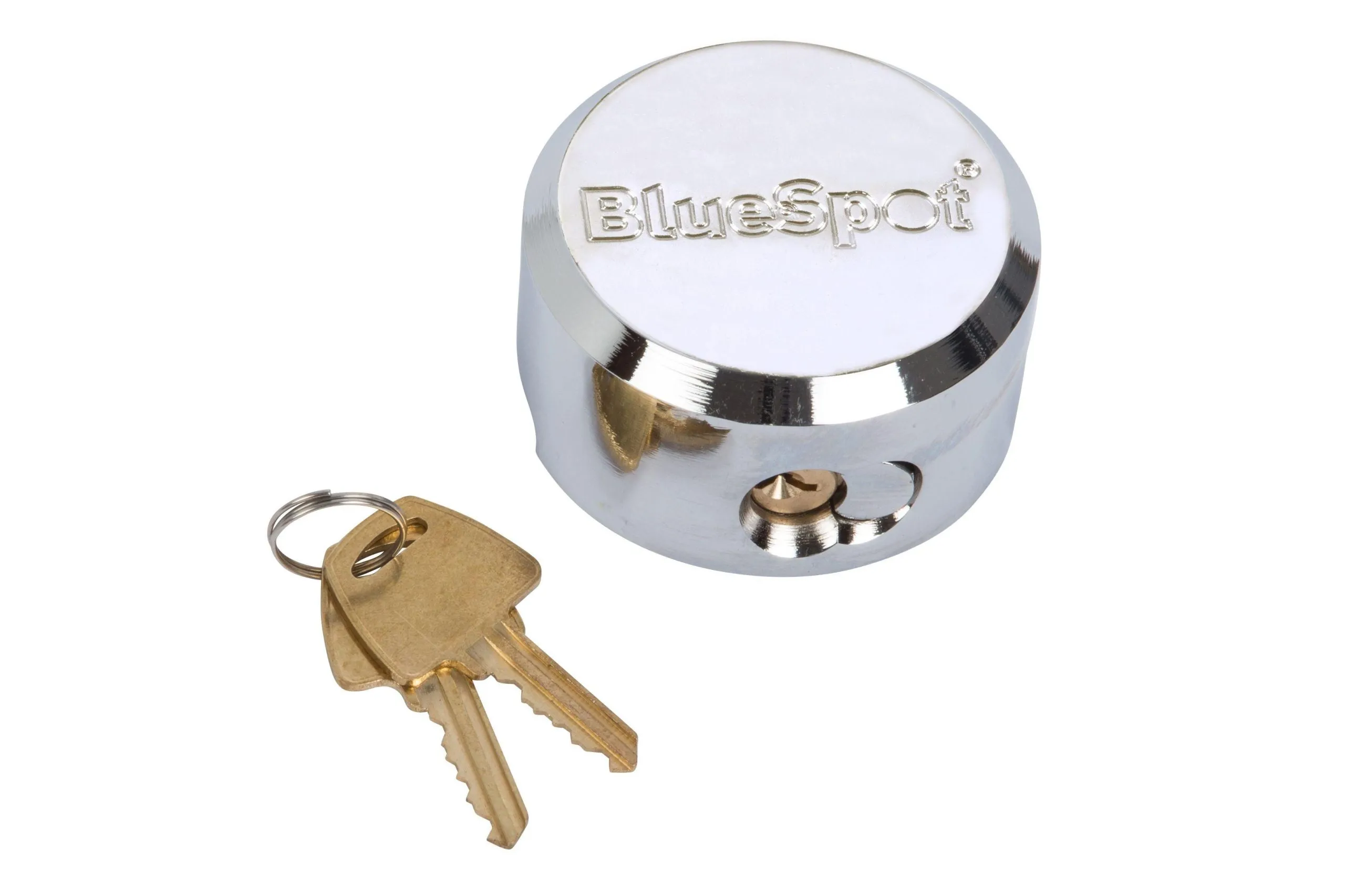 BLUE SPOT TOOLS 73MM ROUND SHACKLELESS PADLOCK