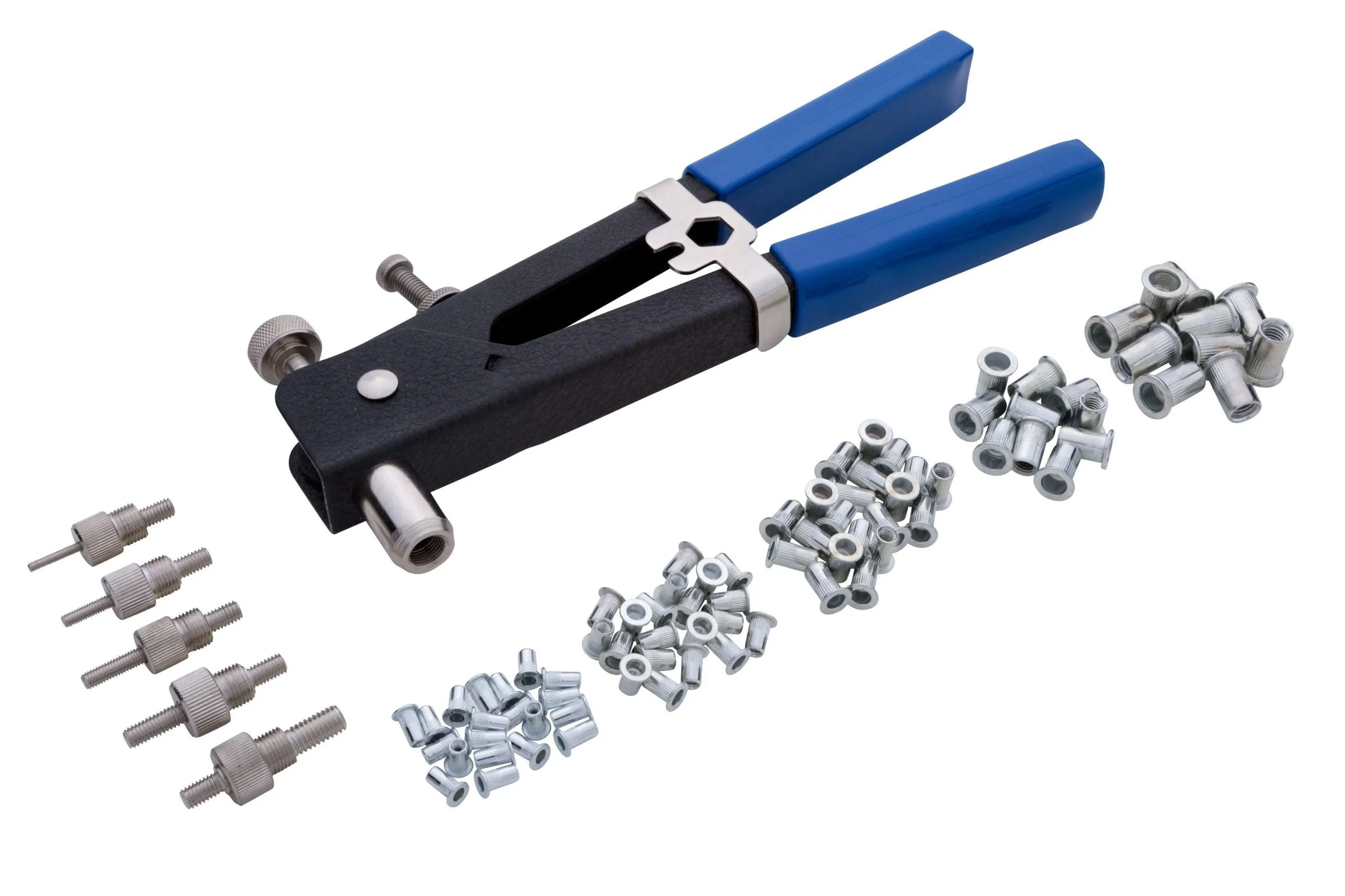 BLUE SPOT TOOLS 86 PCE NUT RIVETER KIT (M3 - M8)