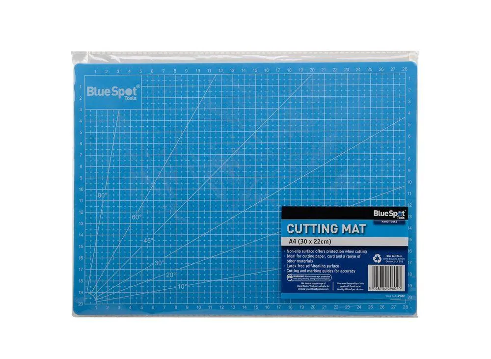BLUE SPOT TOOLS A4 CUTTING MAT