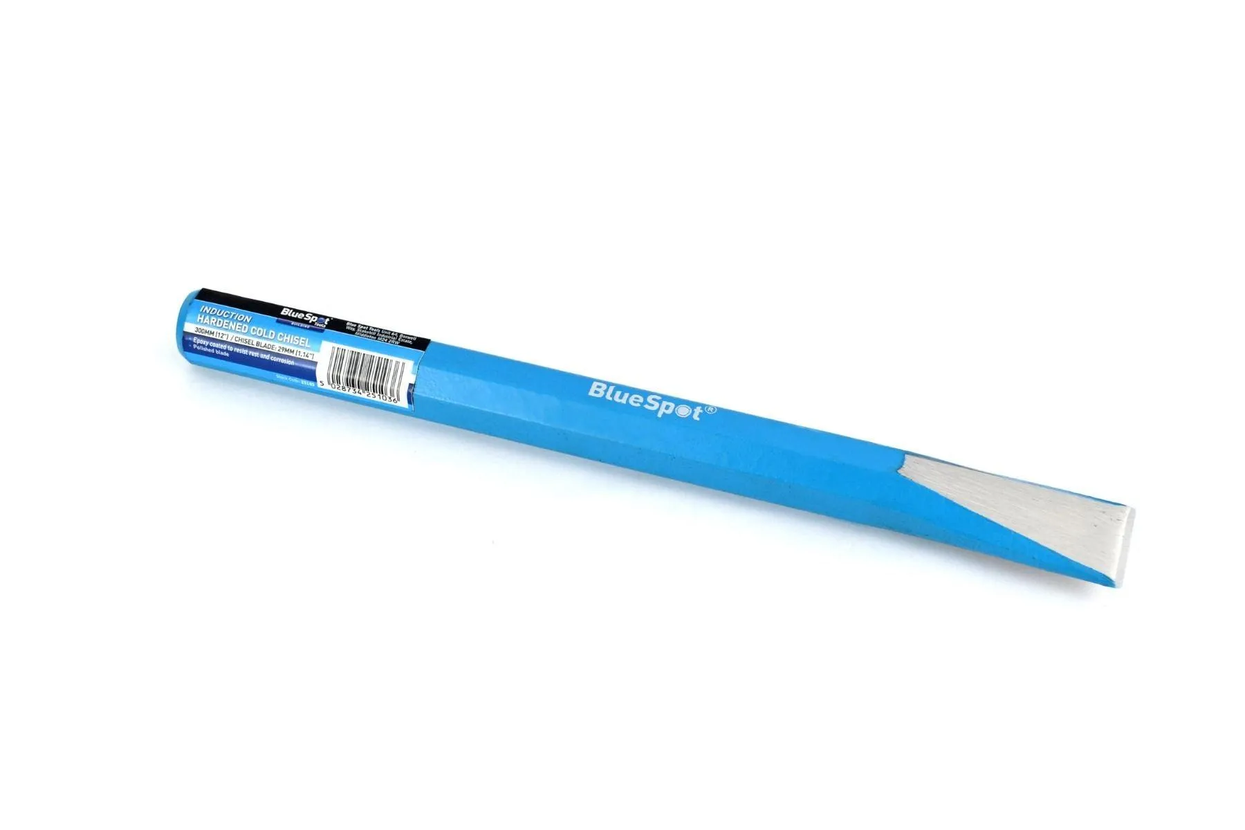 BLUE SPOT TOOLS INDUCTION HARDENED COLD CHISEL 300MM (12")