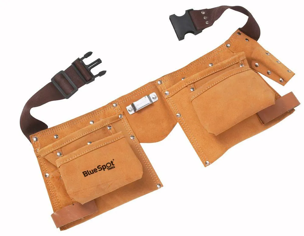BLUE SPOT TOOLS LEATHER DOUBLE TOOL BELT