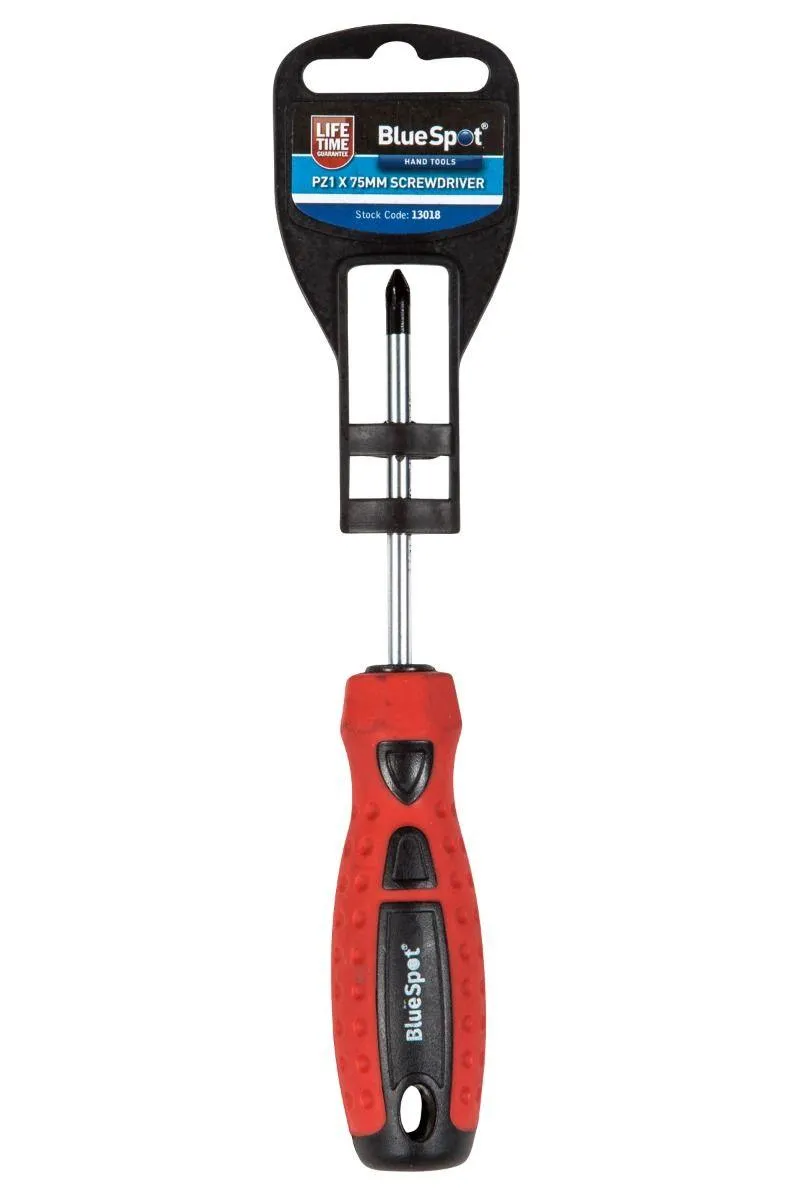 BLUE SPOT TOOLS PZ 1 X 75MM SCREWDRIVER