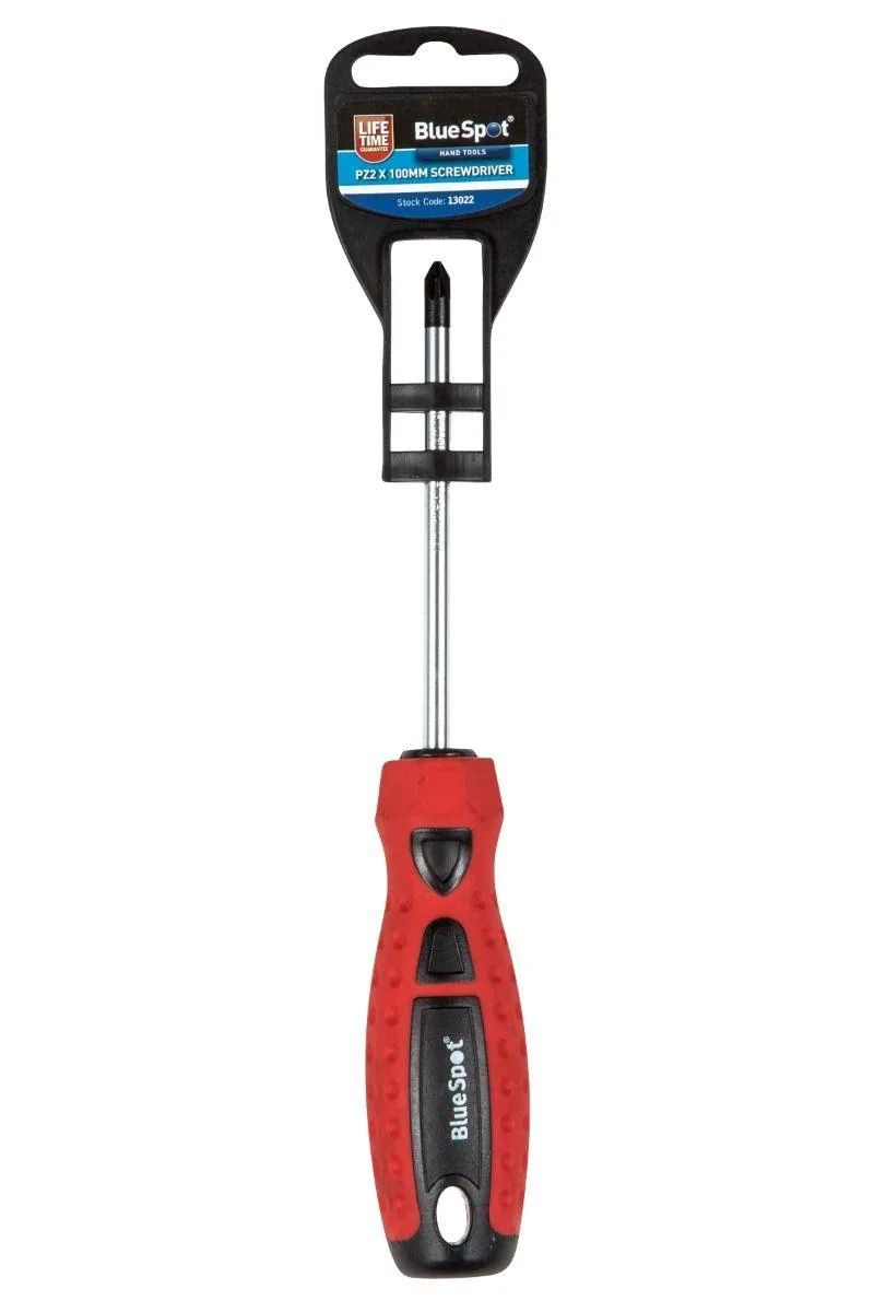 BLUE SPOT TOOLS PZ 2 X 100MM SCREWDRIVER