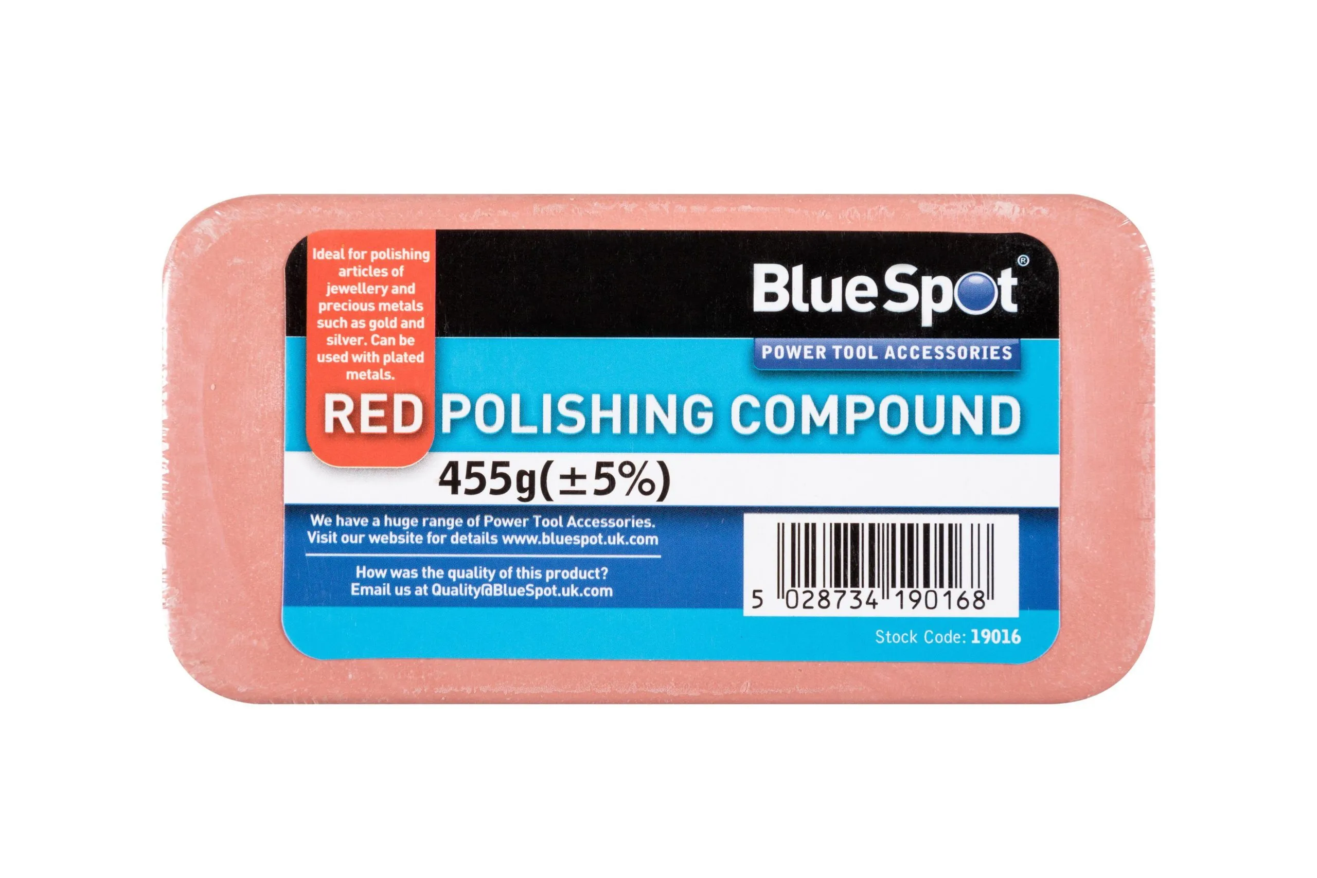 BLUE SPOT TOOLS RED POLISHING COMPOUND (500G)