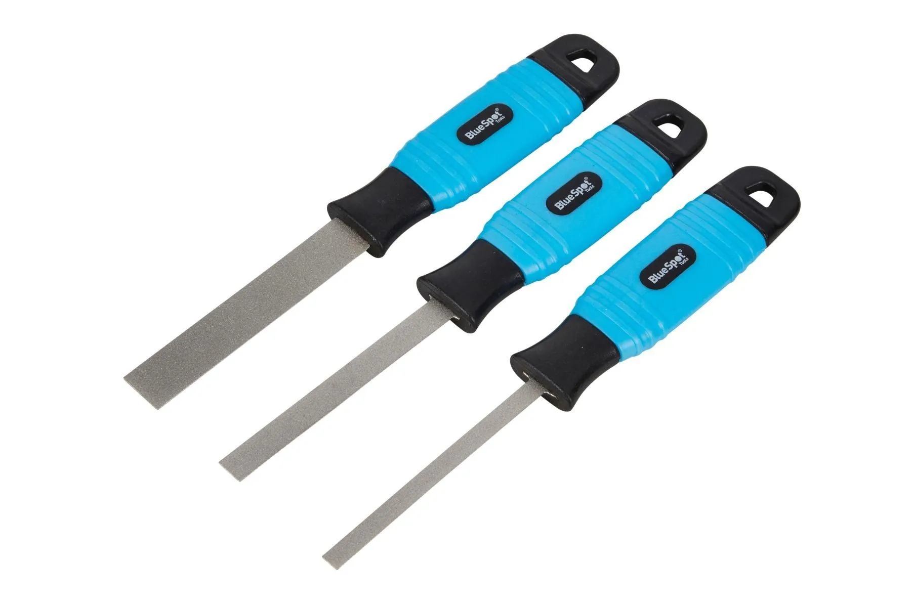 BLUE SPOT TOOLS THIN TYPE 3 PCE FLEXIBLE DIAMOND COATED FILES