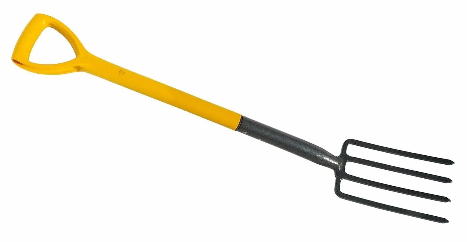 Border Fork Digging Garden Carbon Steel D Shape Handle
