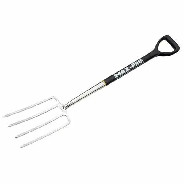 Border Fork Stainless Steel D Shape Handle Garden Spade Shovel No Rust