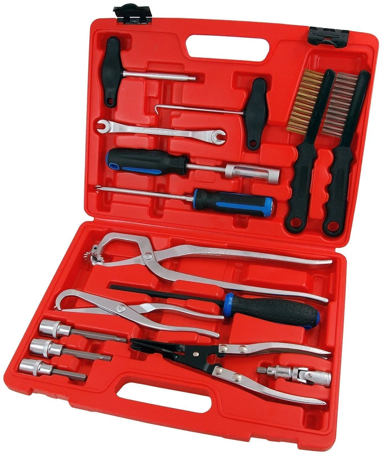 Brake Caliper Service & Maintenance Tool Kit Set Includes Pliers, Brush, Sockets