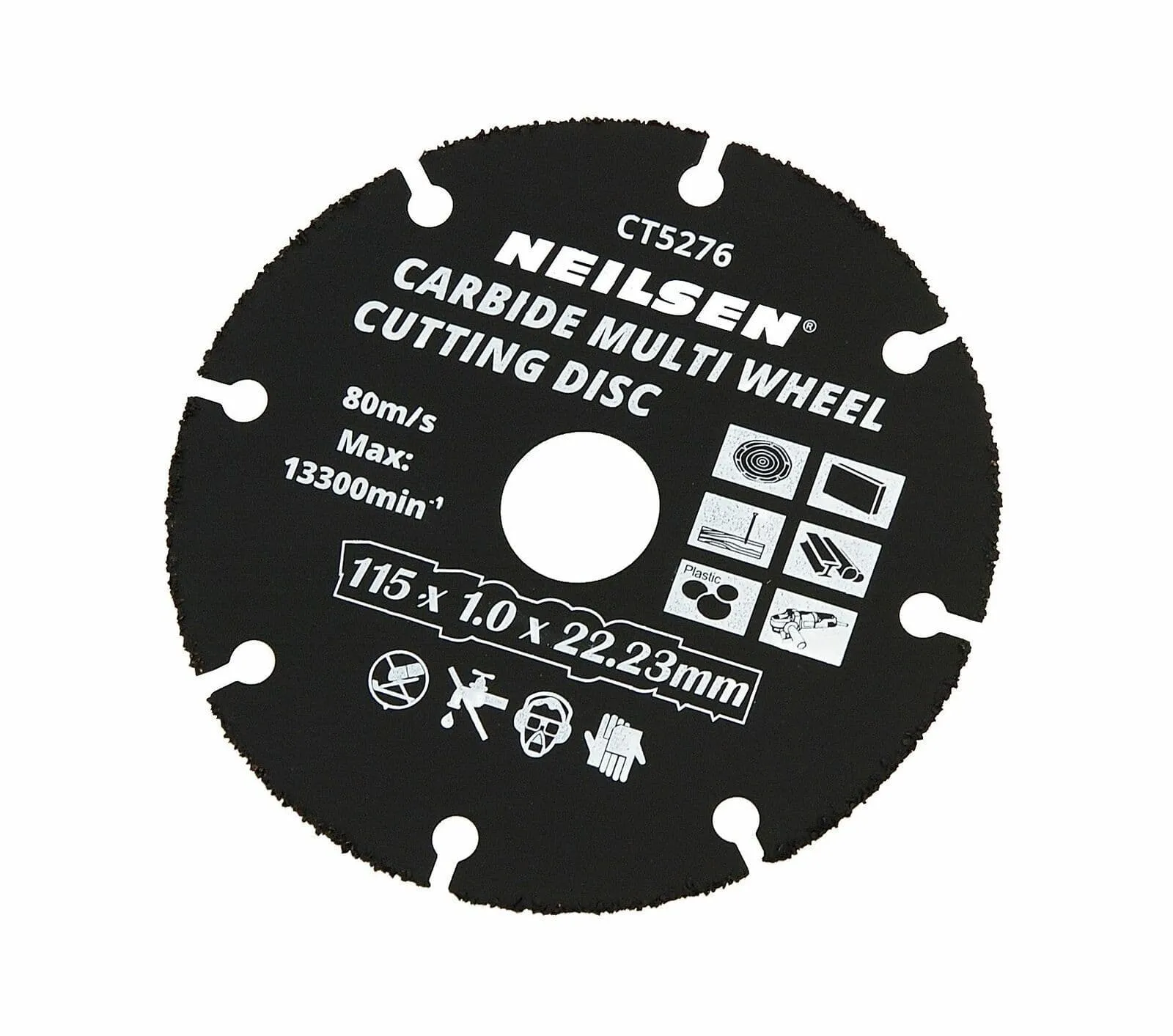 Carbide Multi Wheel Cutting Grinding Blade 115 X 1 X 22.23mm Multi Grinder Disc