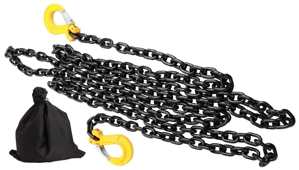 Chain Sling Single Leg With Clevis Sling Hook  For Towing 3.15T