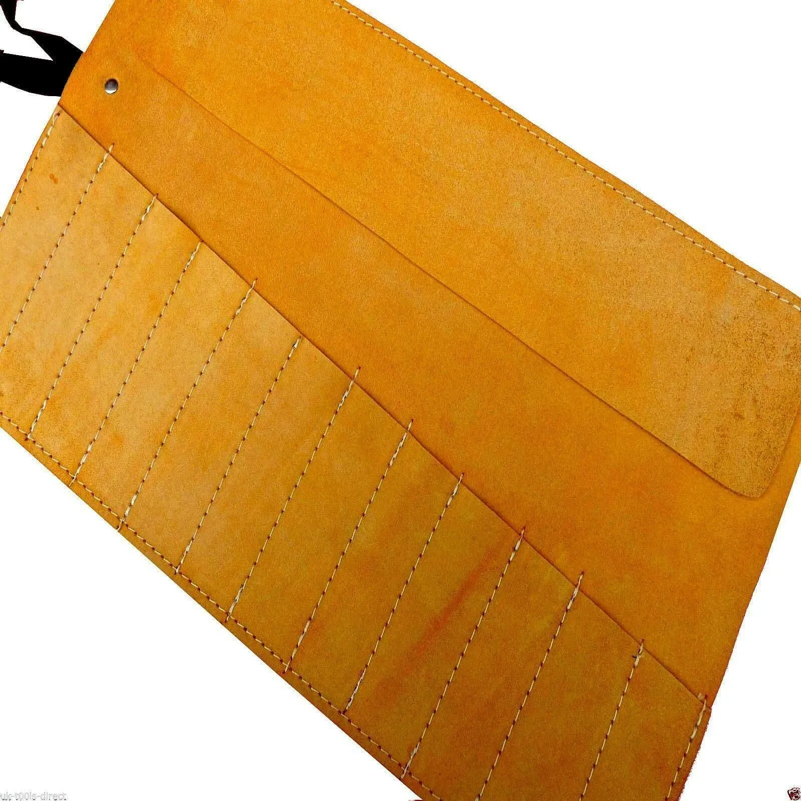 Chisel Leather Tool Roll Leather Hide Genuine Leather 12 Pocket