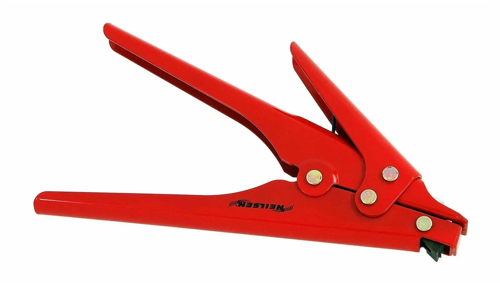 Clamping Cable Tie Fasten Gun Pliers Crimper Tensioner Cutter Tool 2.4mm - 9.0mm