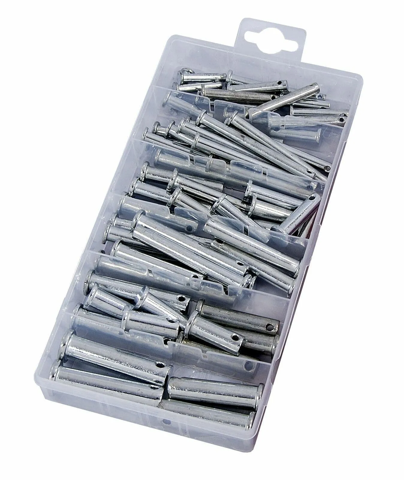 Clevis Pin 60 Piece Assorted Set 5,6,8,10,12mm Retaining Shackle Pins In A Case