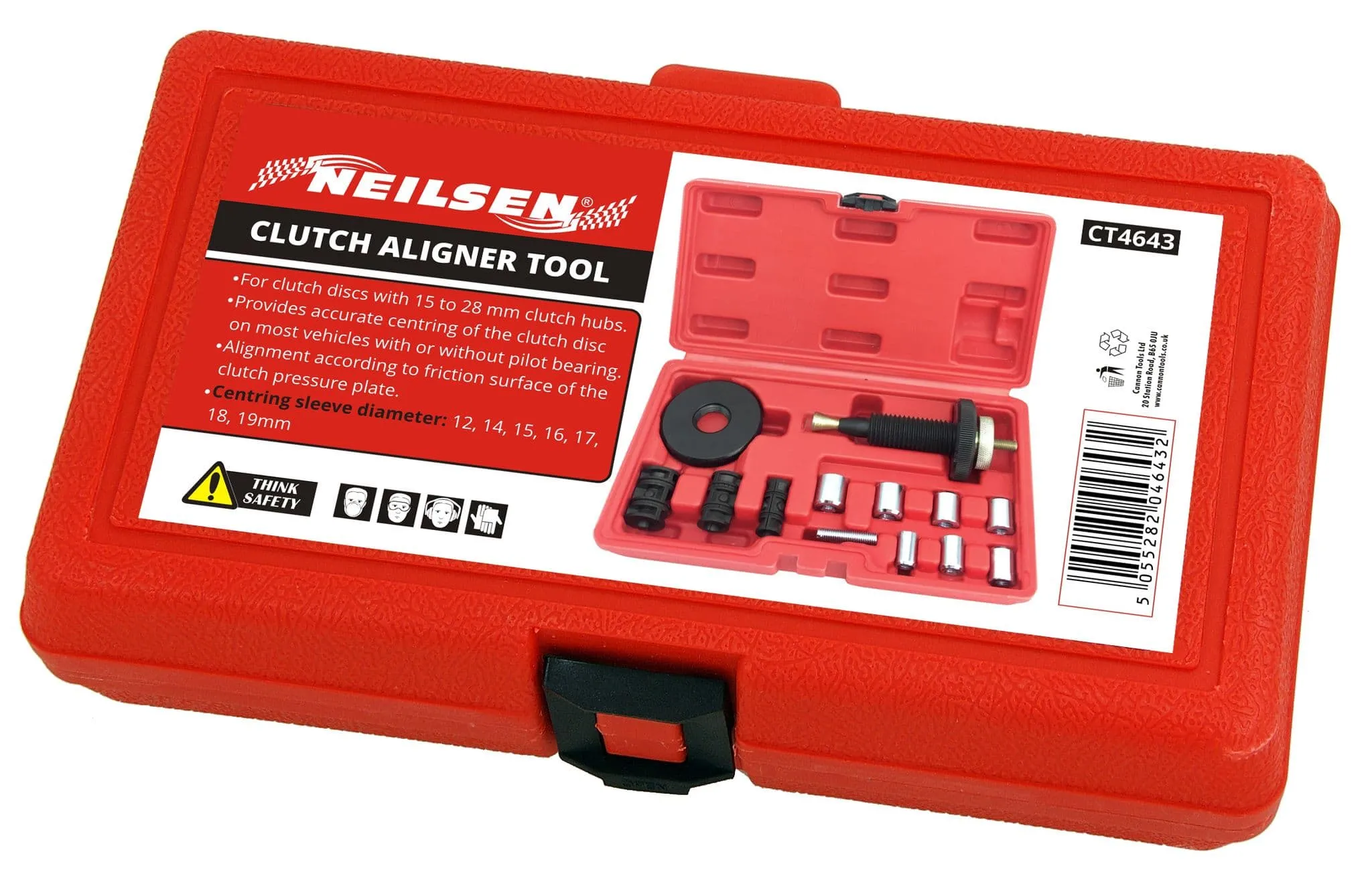 Clutch Aligner Alignment Tool Kit Universal 13Pc For All Cars & Vans