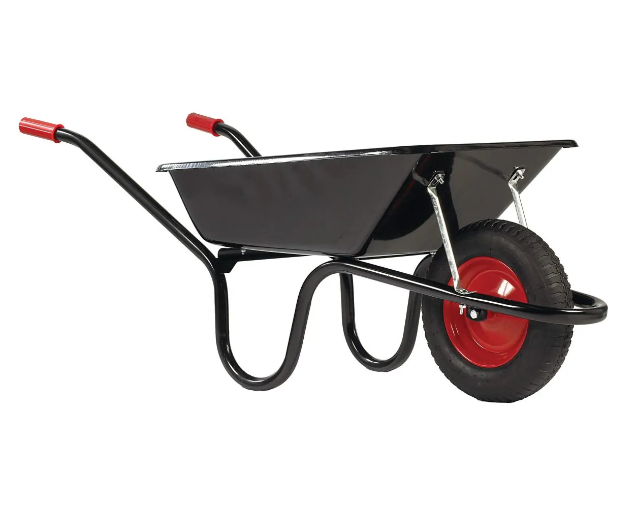 Chillington Camden Classic Navvy Barrow, Black, Pneumatic Tyre