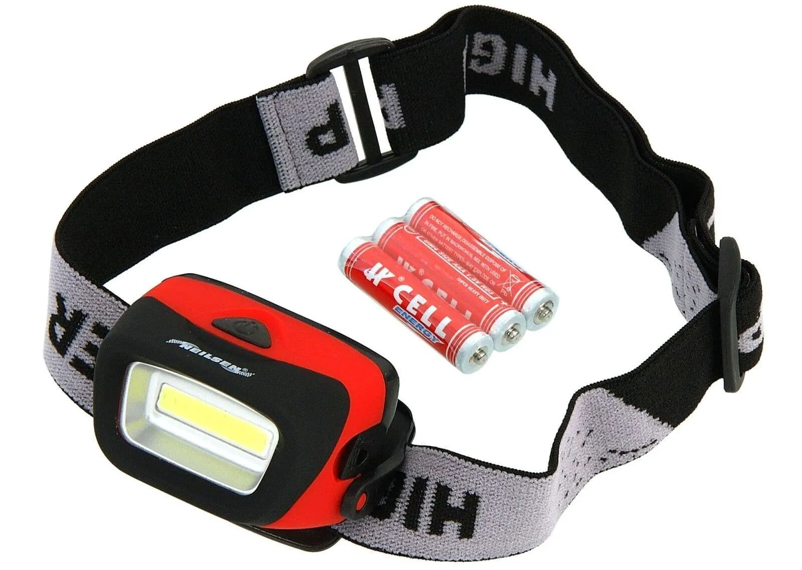 Cob Led Headlamp Headlight Torch Flashlight Work Light Bar Head Band Lamp