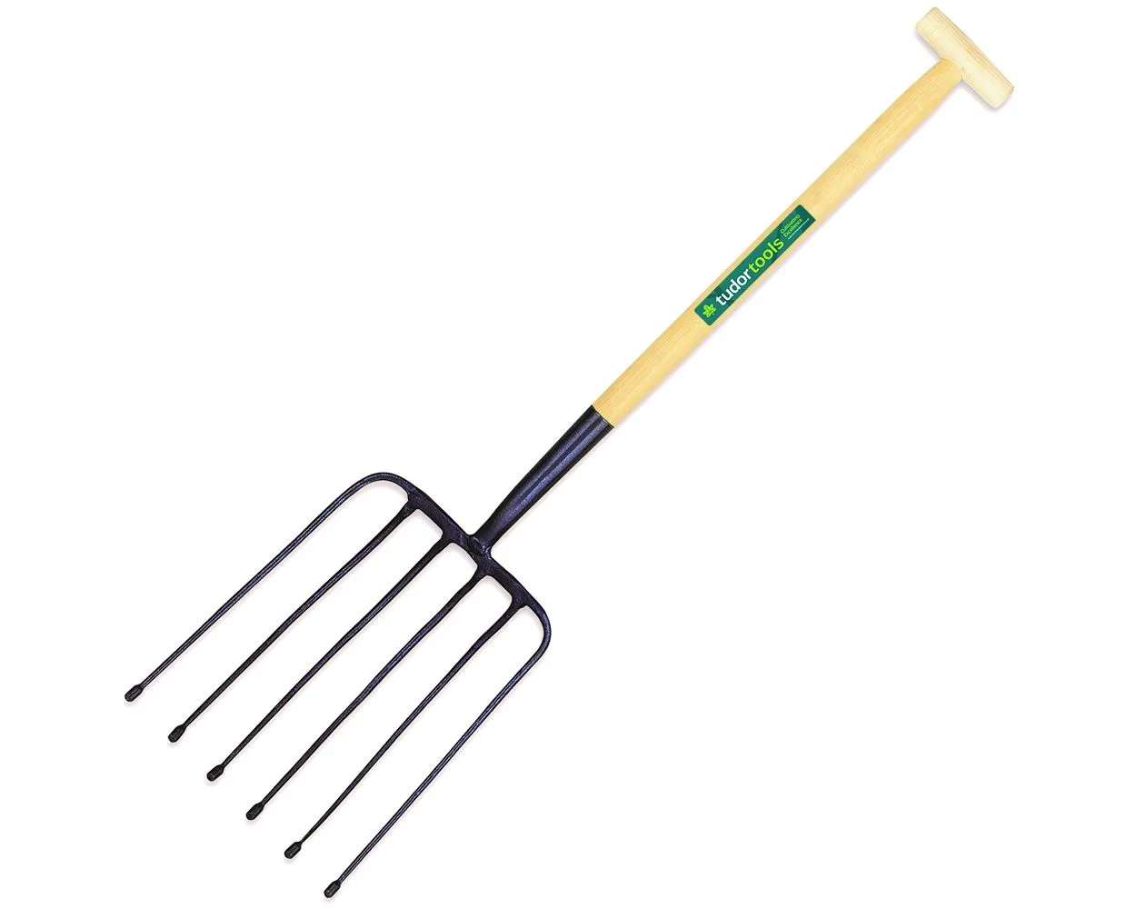 Tudor Beet (Bark) Fork, 6-prong