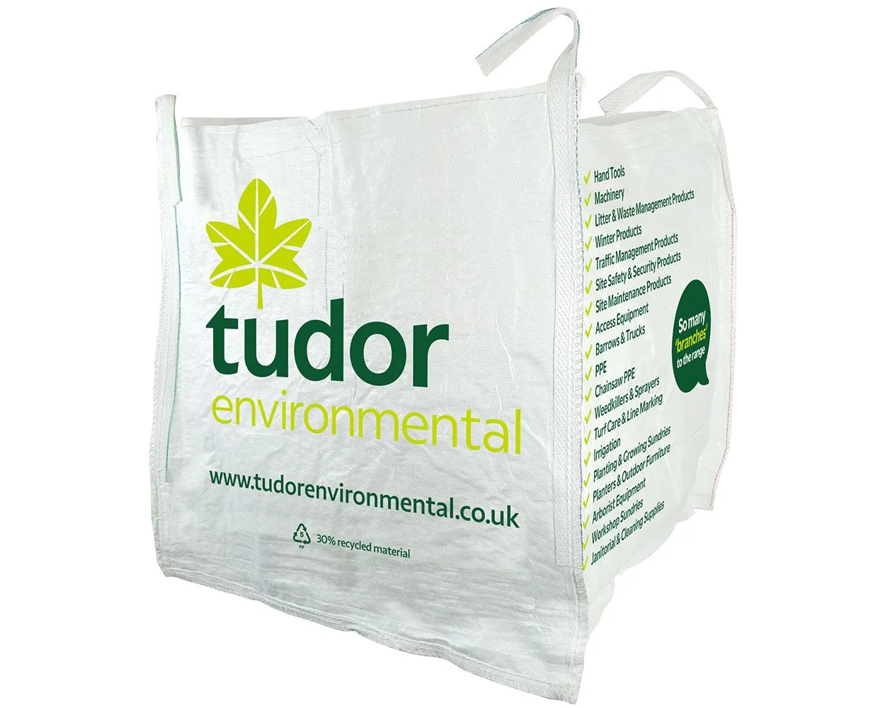 Tudor Bulk Polypropylene Bag, Standard Size, Contractor Version