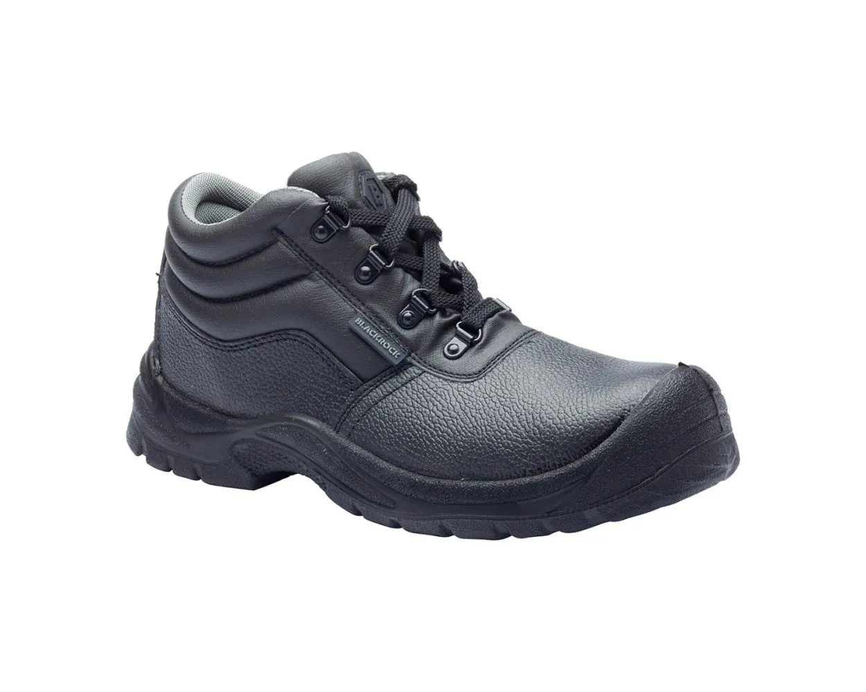 Water Resistant Safety Chukka Boot, Black