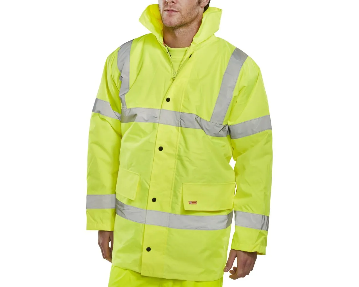 Hi-Vis Traffic Safety Jacket, yellow
