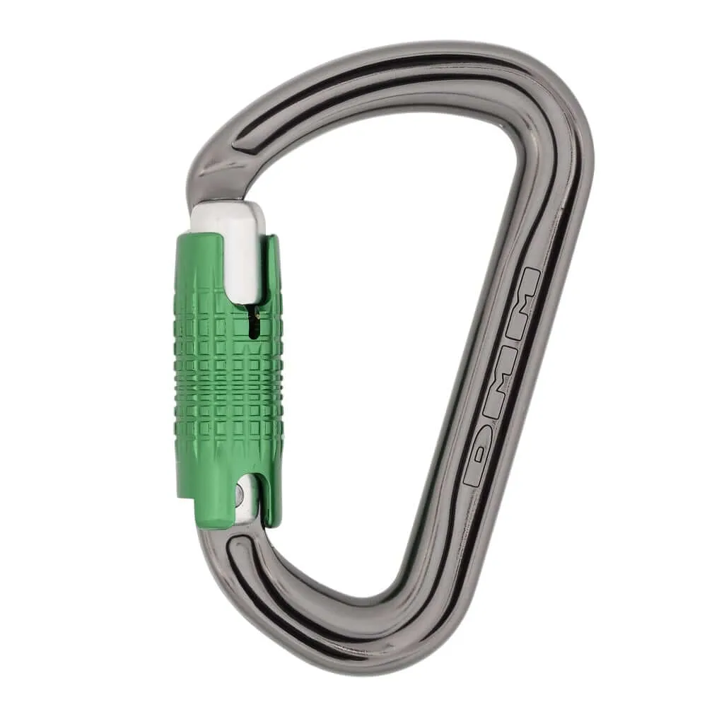 DMM Shadow Locksafe Carabiner: Lightweight, Secure for Climbing