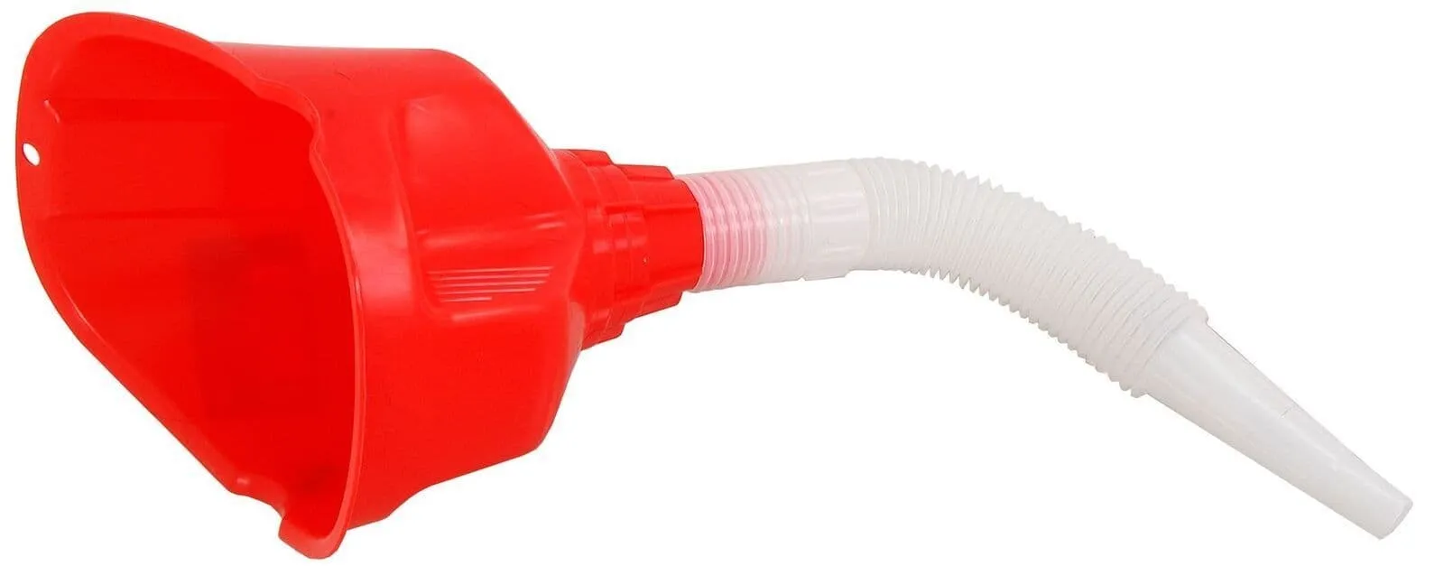 Flexible Oil Funnel Spout - Molded For Holding Oil Bottles