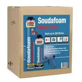 10 x W&D Foam, 1 x Cleaner, 1 x Gun Soudal