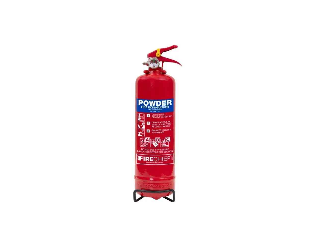 Vehicle Fire Extinguisher - 1kg ABC dry powder