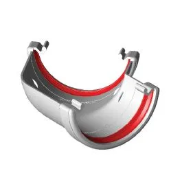 135 Angle White Round Freeflow