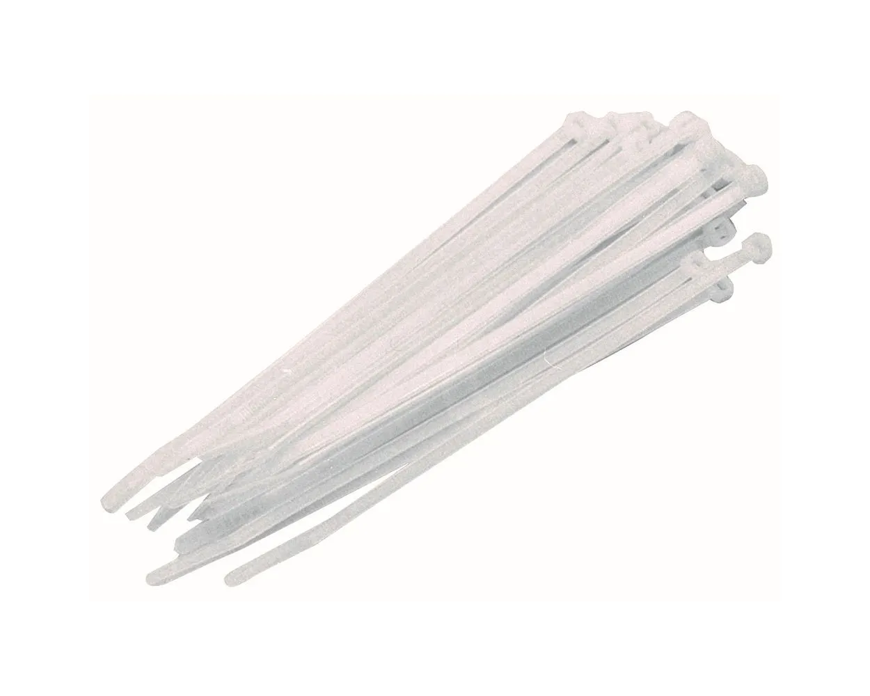 Clear Nylon Cable Ties (Pack of 100)