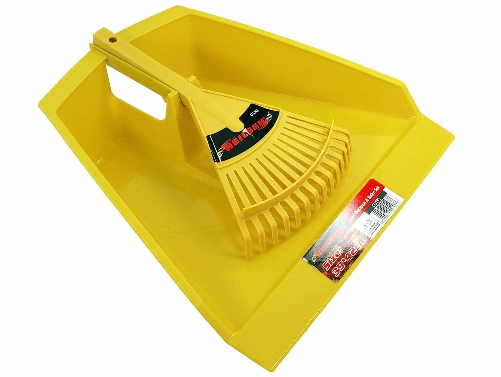 Garden Leaf Grass Dustpan And Rake Set Scoop Pan