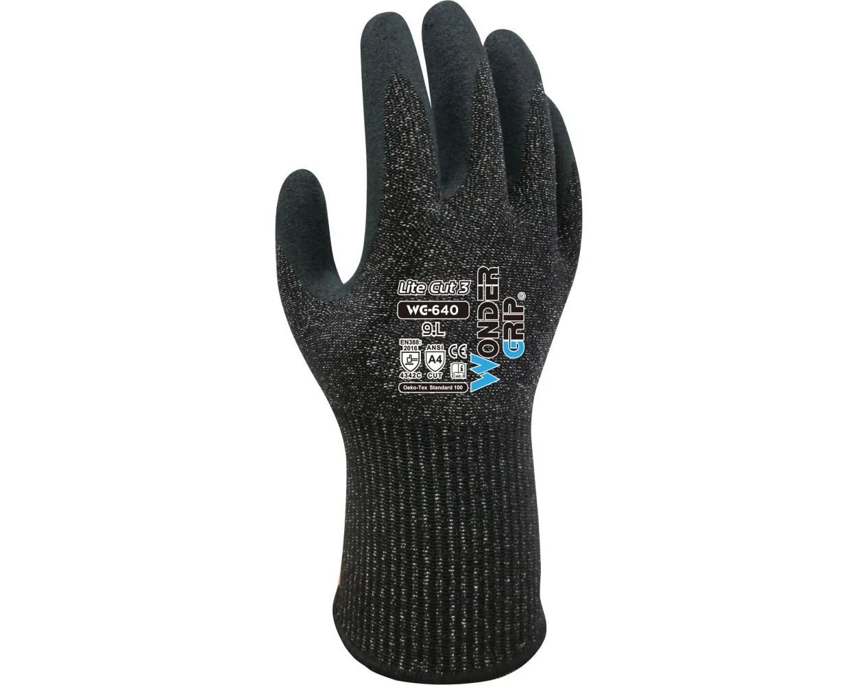 Wonder Grip WG-640 Lite Cut 3 - Cut Resistant