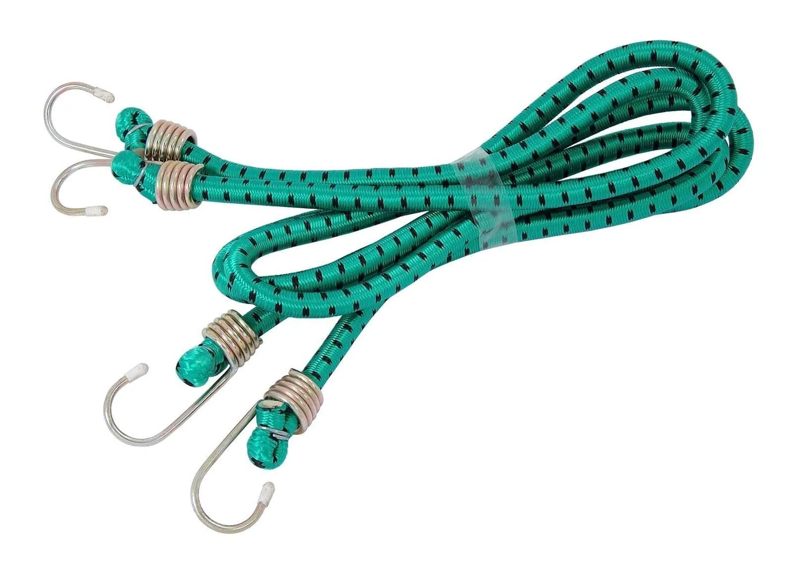 Green Bungee Cord Straps - 2Pc 48" (1200mm)