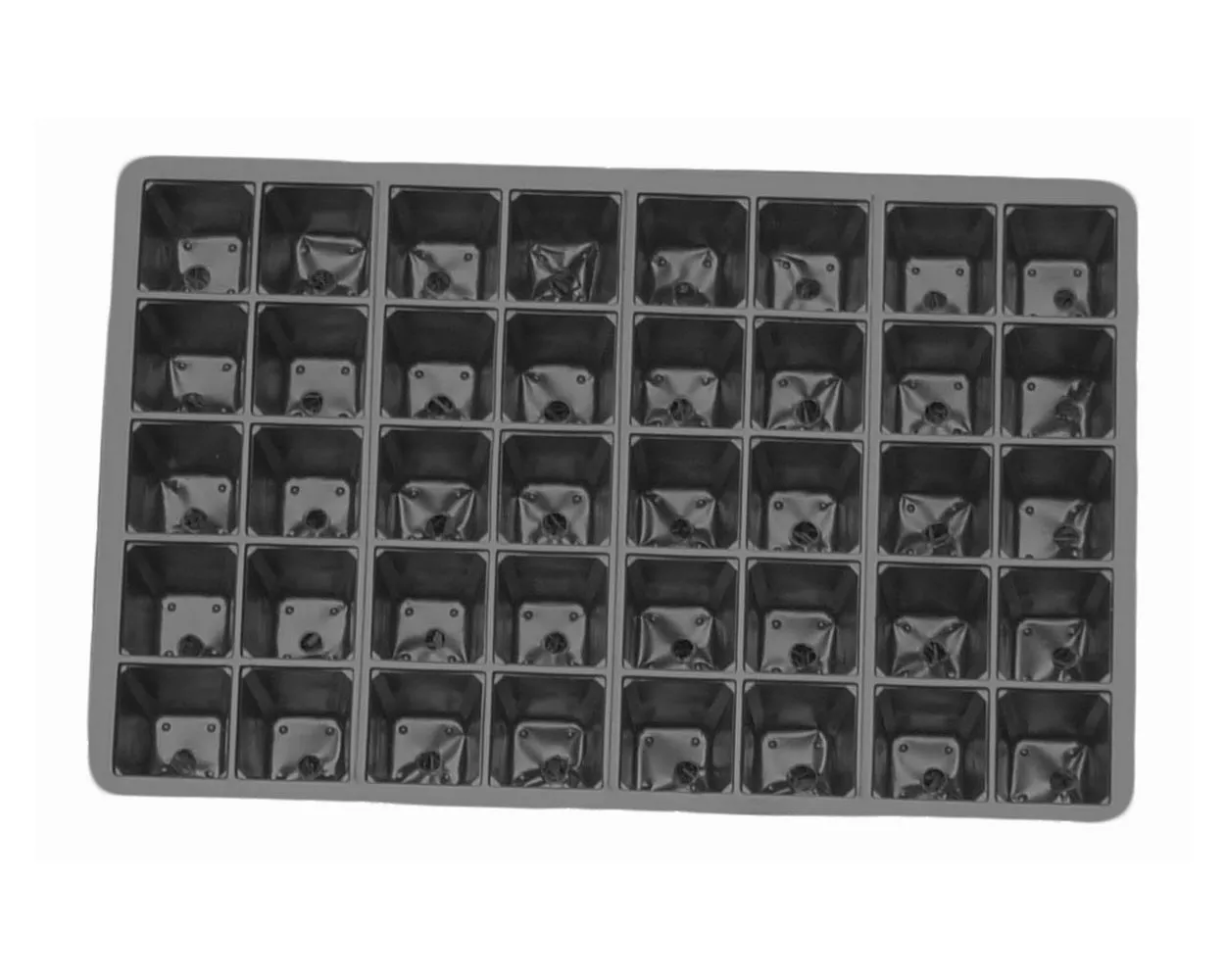 Seed Tray Cavity Insert - Vacapack, 40 cell, Pack of 200