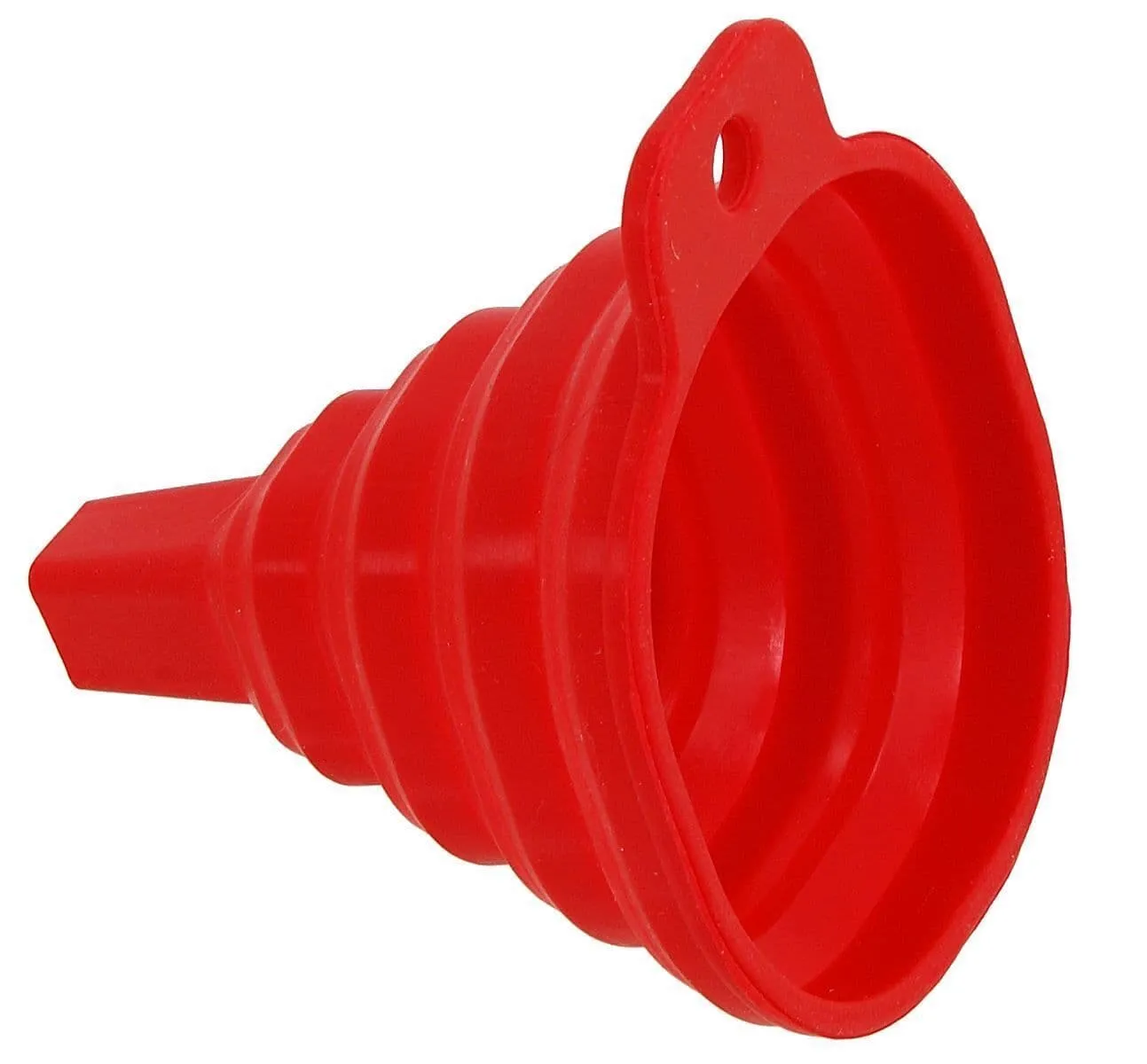 Heat Resistant Silicone Folding Funnel For Kitchen & Cooking Use