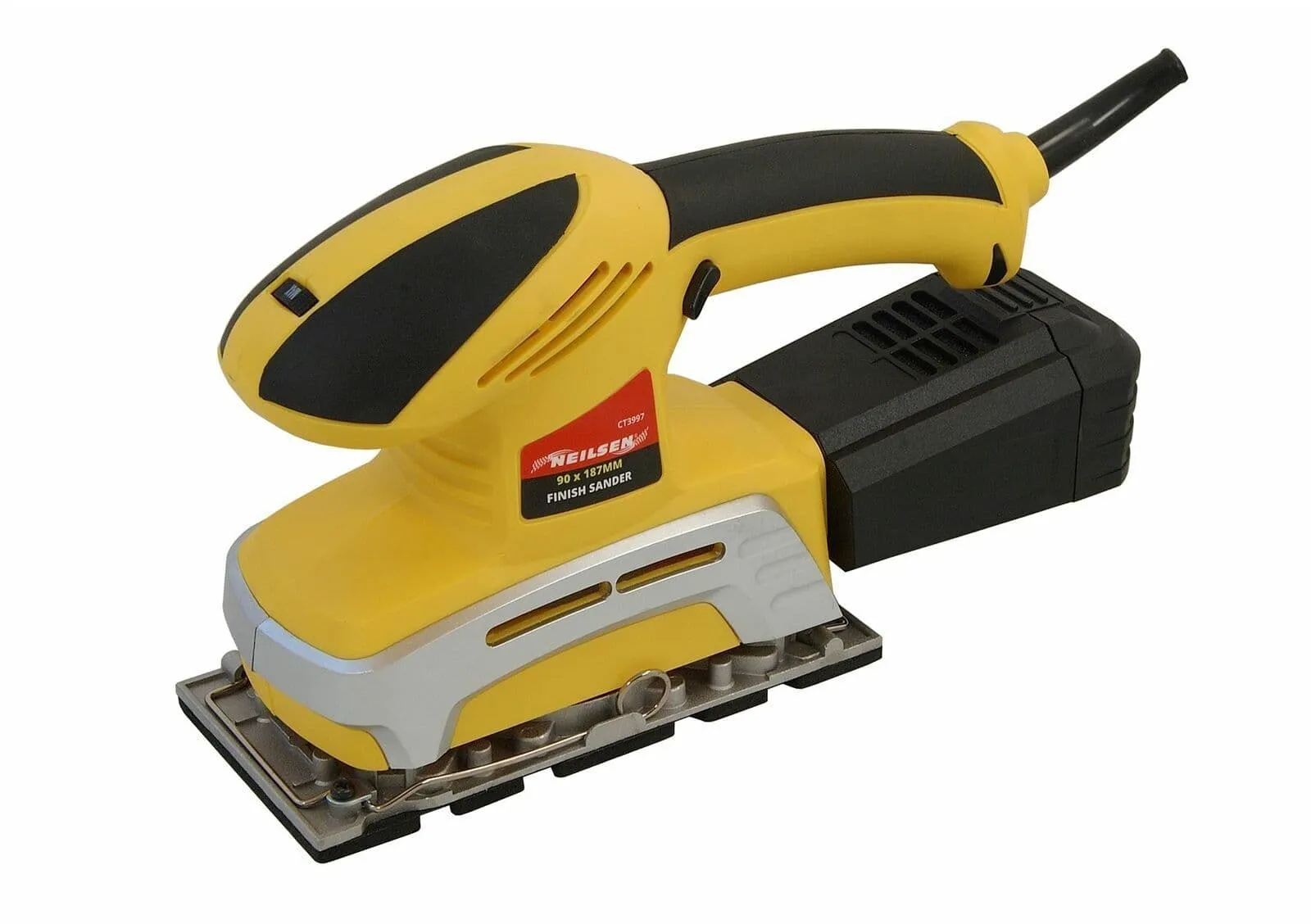 Heavy Duty 220W 90 X 187mm Electric Detail Palm Orbital Sander