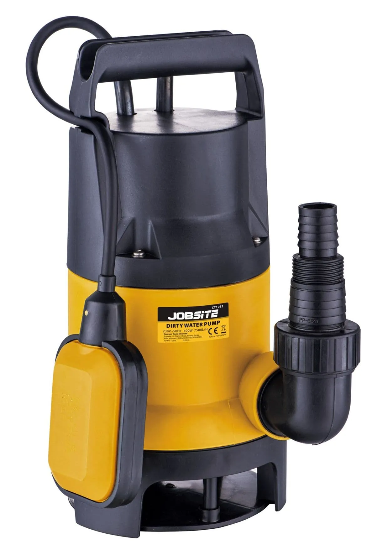 Heavy Duty Submersible Dirty Water Garden Pump 240V 400W