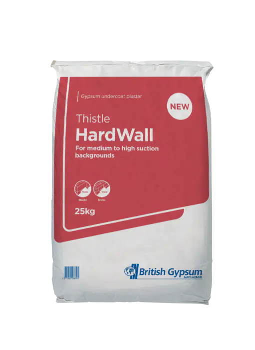Thistle Hardwall Plaster 25Kg