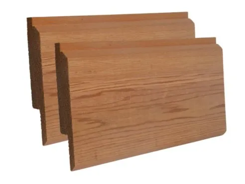 25 x 150 mm Western Red Cedar Timber Matchboard Cladding HT1 (19x145 fin) (135mm Face Coverage) No.2 Clear & Better allowing 15% No.4