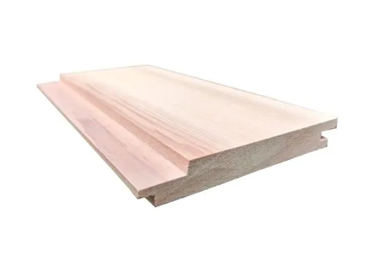 25 x 150 mm (19x145 fin) Planed Redwood Timber Matchboard Cladding HT9 (120mm Face Coverage) Tongue & Groove
