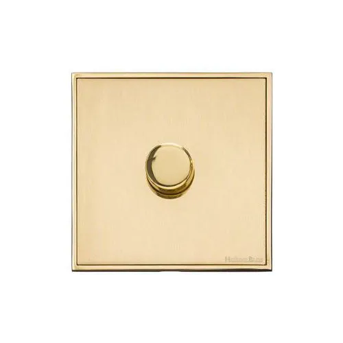 Executive Range-Satin Brass-1 Gang Dimmer (400 watts)