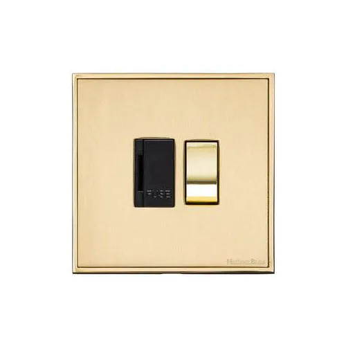 Executive Range-Satin Brass-Switched Spur (13 Amp)