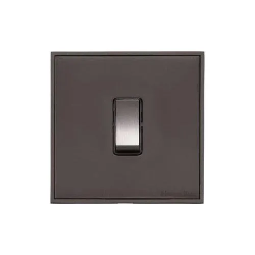 Executive Range-Matt Bronze-1 Gang Intermediate Switch (10 Amp)