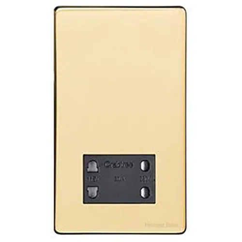 Studio Range-Polished Brass-Shaver Socket Output Voltage 110/240V