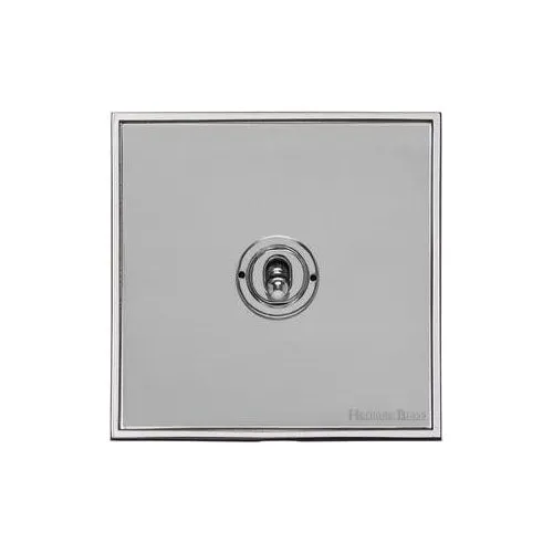 Executive Range-Polished Chrome-1 Gang Dolly Switch