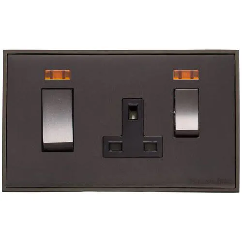 Executive Range-Matt Bronze-45A Cooker Unit/13A Socket