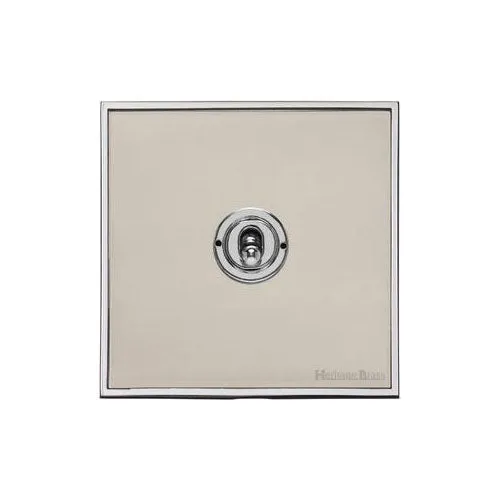 Executive Range-Satin Nickel-1 Gang Dolly Switch