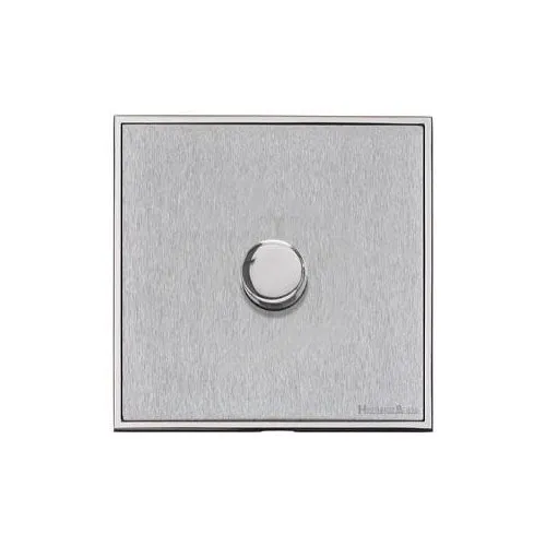 Executive Range-Satin Chrome-1 Gang Dimmer (400 watts)