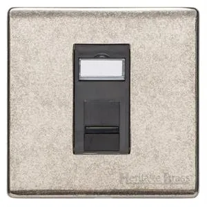 Vintage Range Rustic Nickel-1 Gang RJ45